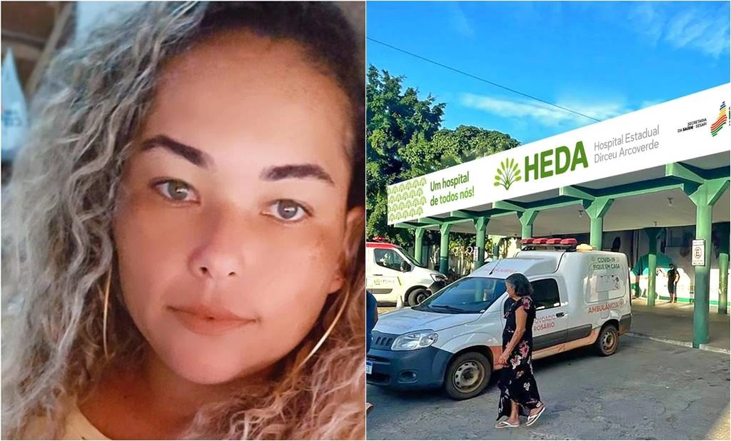 Mulher morre no hospital