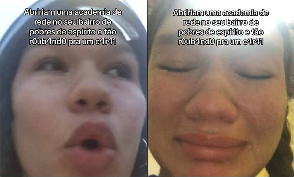 Mulher tem garrafinha furtada