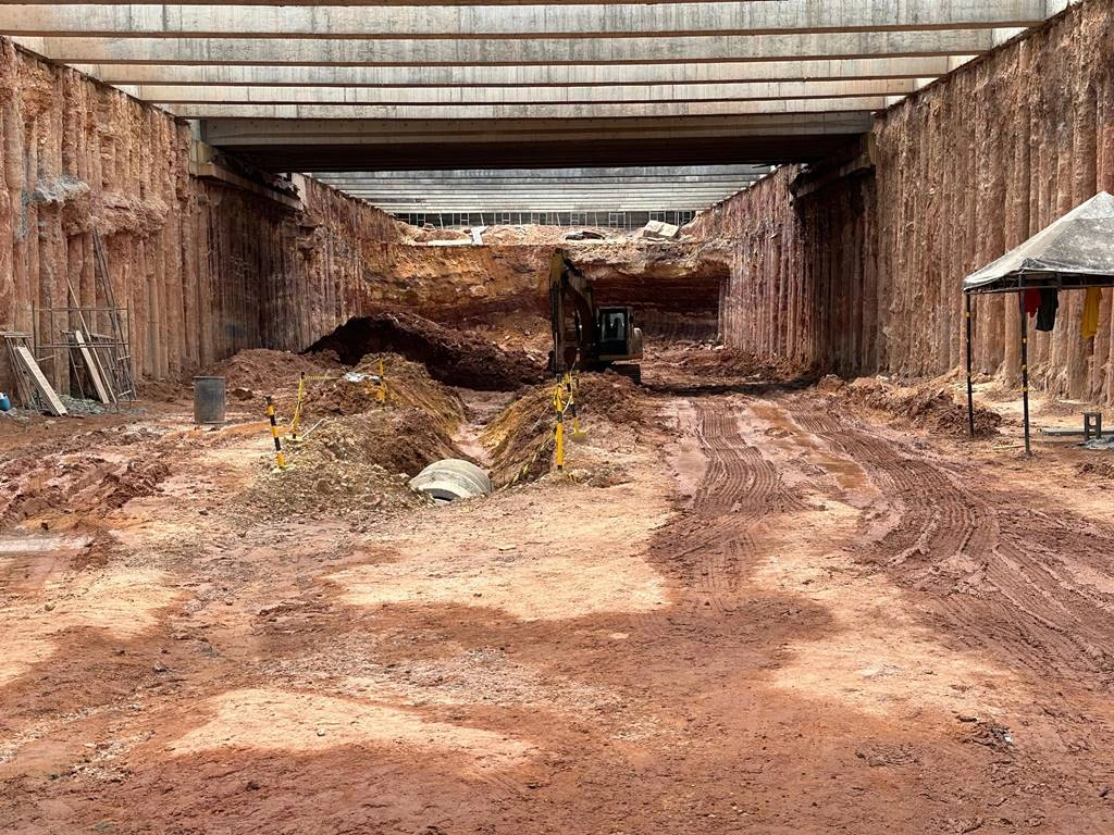 Obra de rebaixamento