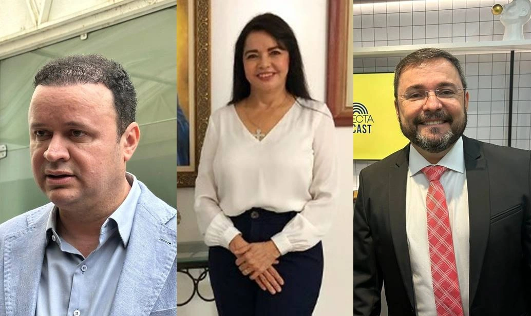Paulo Márcio, Teresa Britto e Fábio Novo