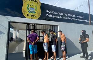 Polícia prende quatro suspeitos de tráfico de drogas em Baixa Grande do Ribeiro (Foto: Conecta Piauí)