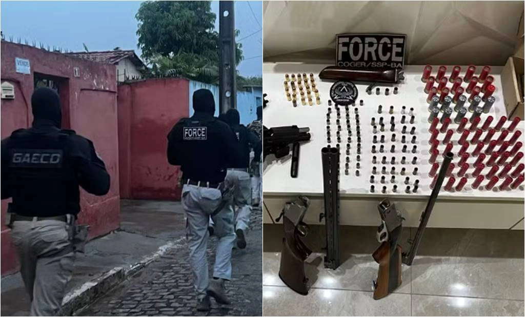 Policiais presos