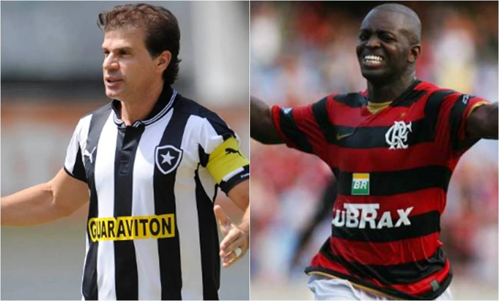 Túlio Maravilha e Zé Roberto