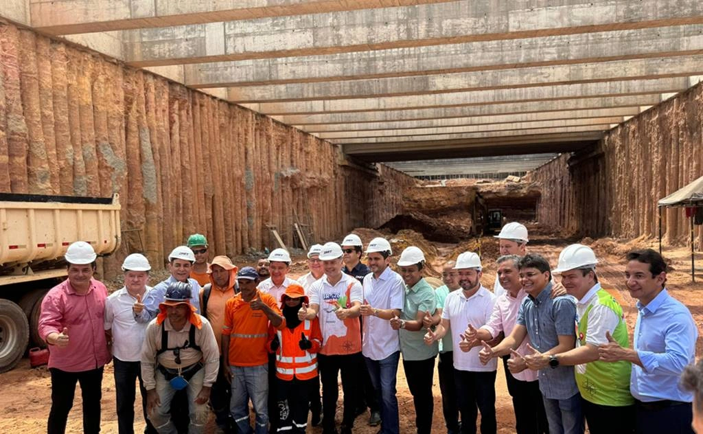 Visita às obras do rebaixamento da Avenida João XXIII