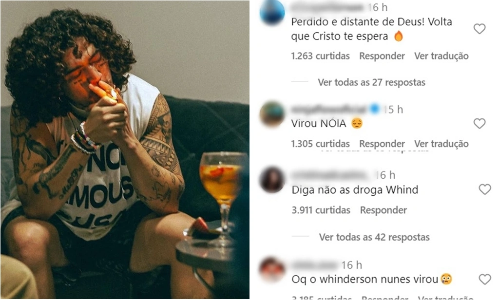 Whindersson Nunes é criticado nas redes sociais