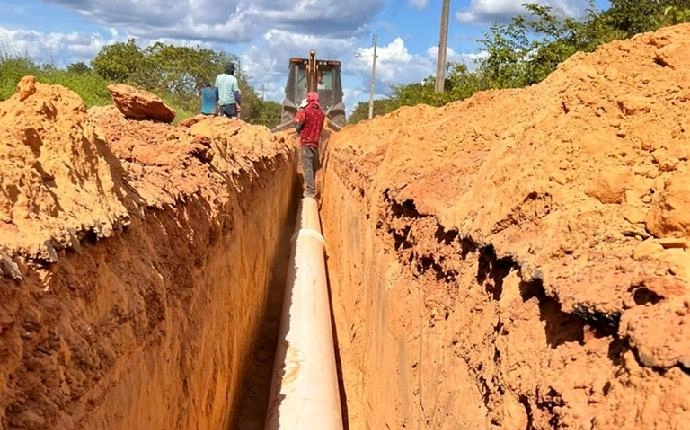 Agespisa já executou 95% da obra do novo sistema de captação de água em Piracuruca