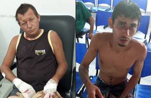 Amigos se esfaqueiam durante bebedeira e acabam em hospital em Cocal (Foto: Reprodução)