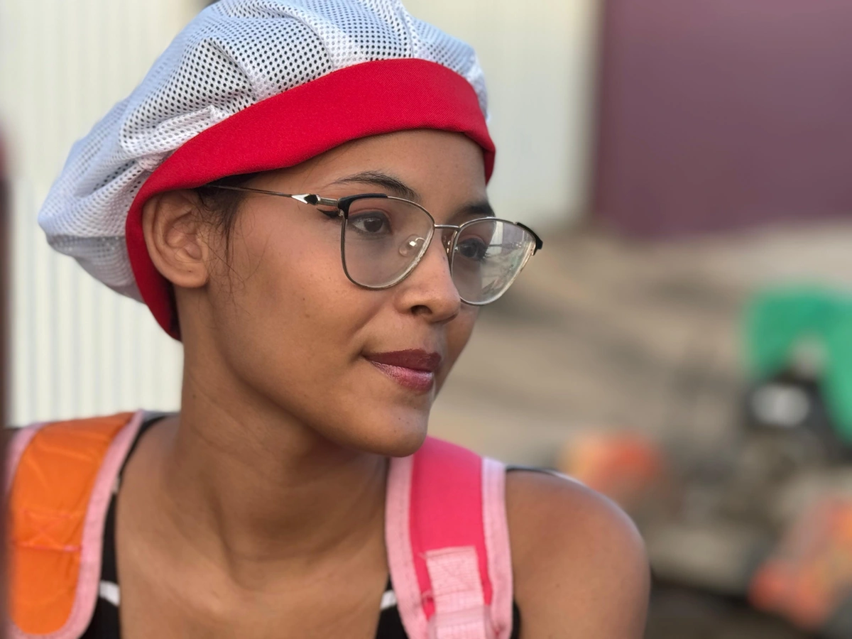 Ana Claúdia, moradora da região