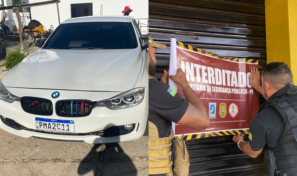 BMW e aparelhos irregulares são apreendidos na 18ª fase da Operação Interditados