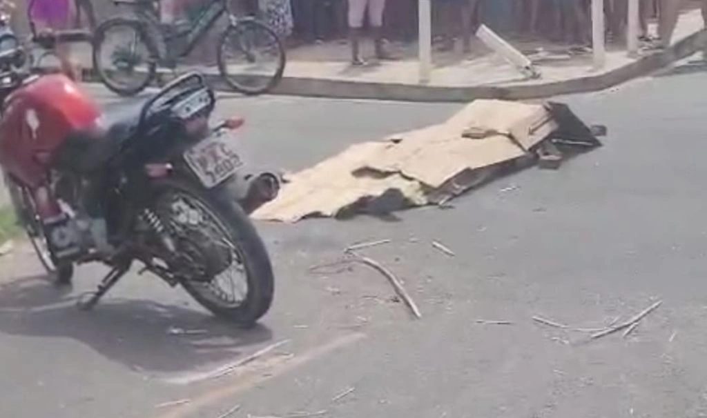 Caminhoneiro atropelou motociclista em Timon nesta quinta (23)
