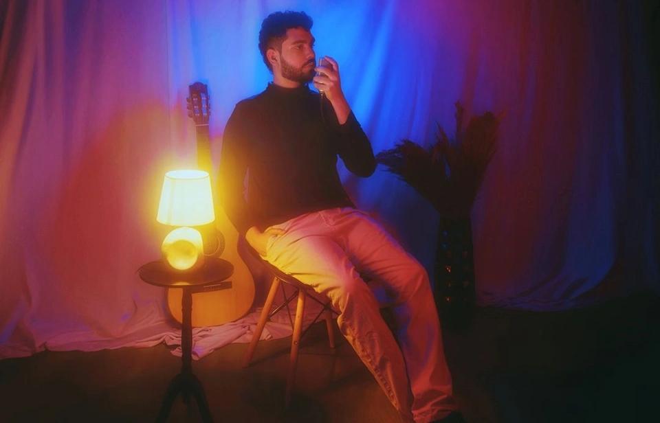 Capa do disco "Esse é o Primeiro Álbum do Cantor e Compositor Juscelino!"