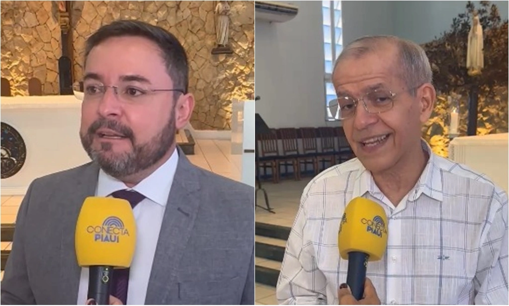 Deputado Fábio Novo e Nazaré Fonteles, pai de Rafael Fonteles