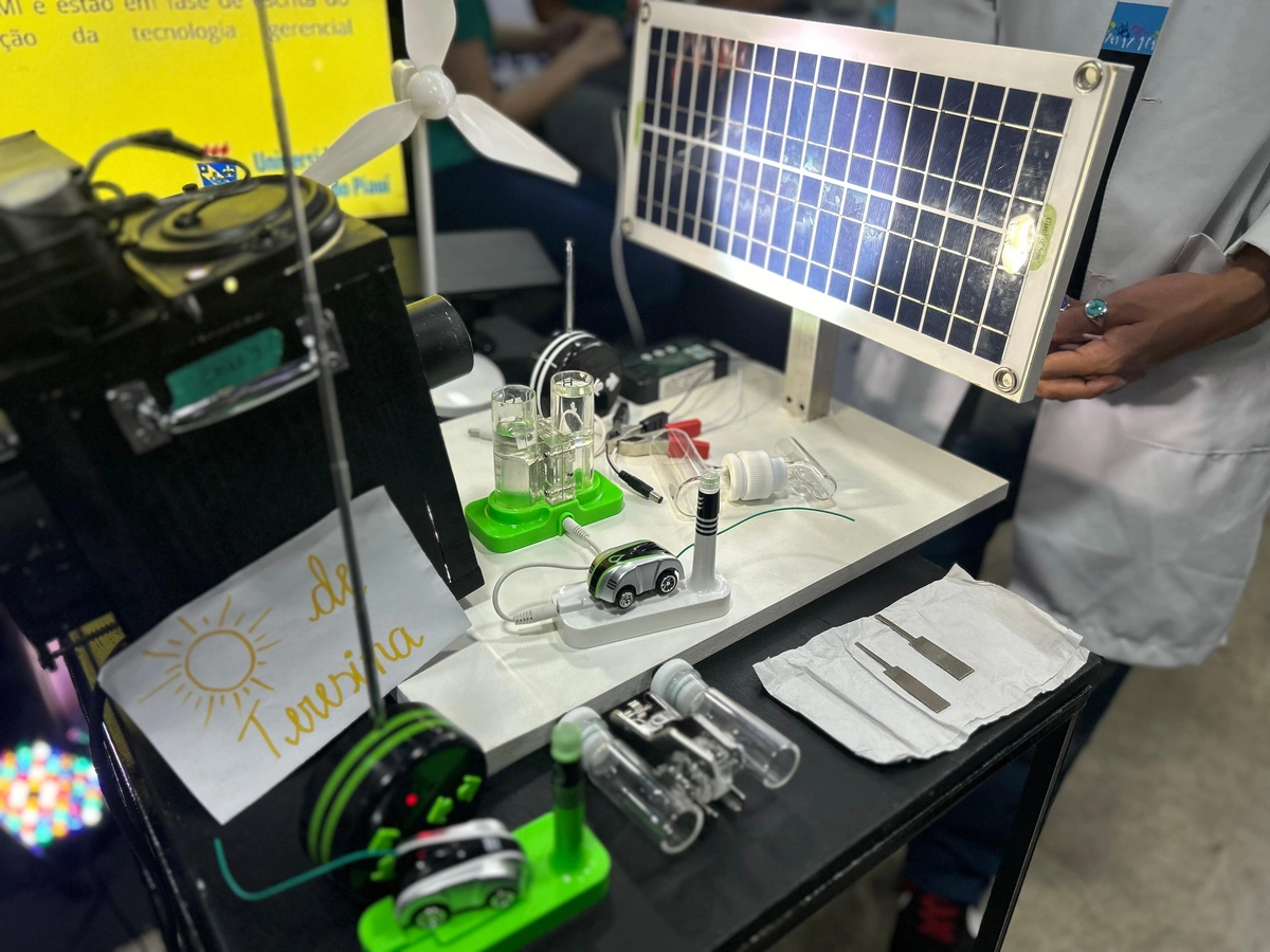 Doutorandos da Uespi pesquisam o Hidrogênio Verde e expõem na Campus Party