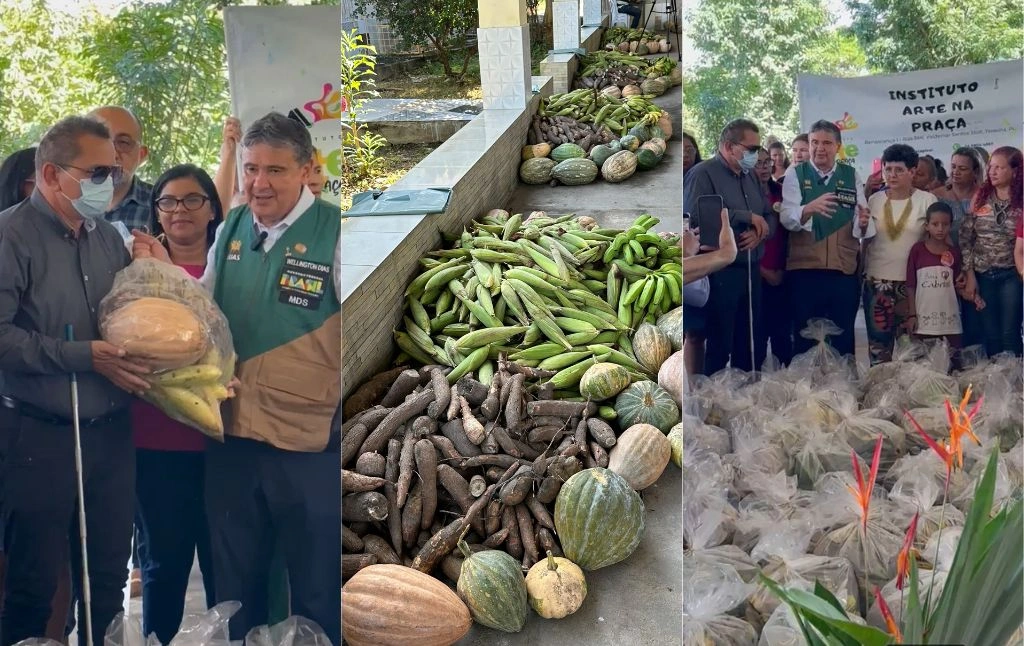 Famílias em vulnerabilidade recebem mais de 5 toneladas de alimentos em Teresina