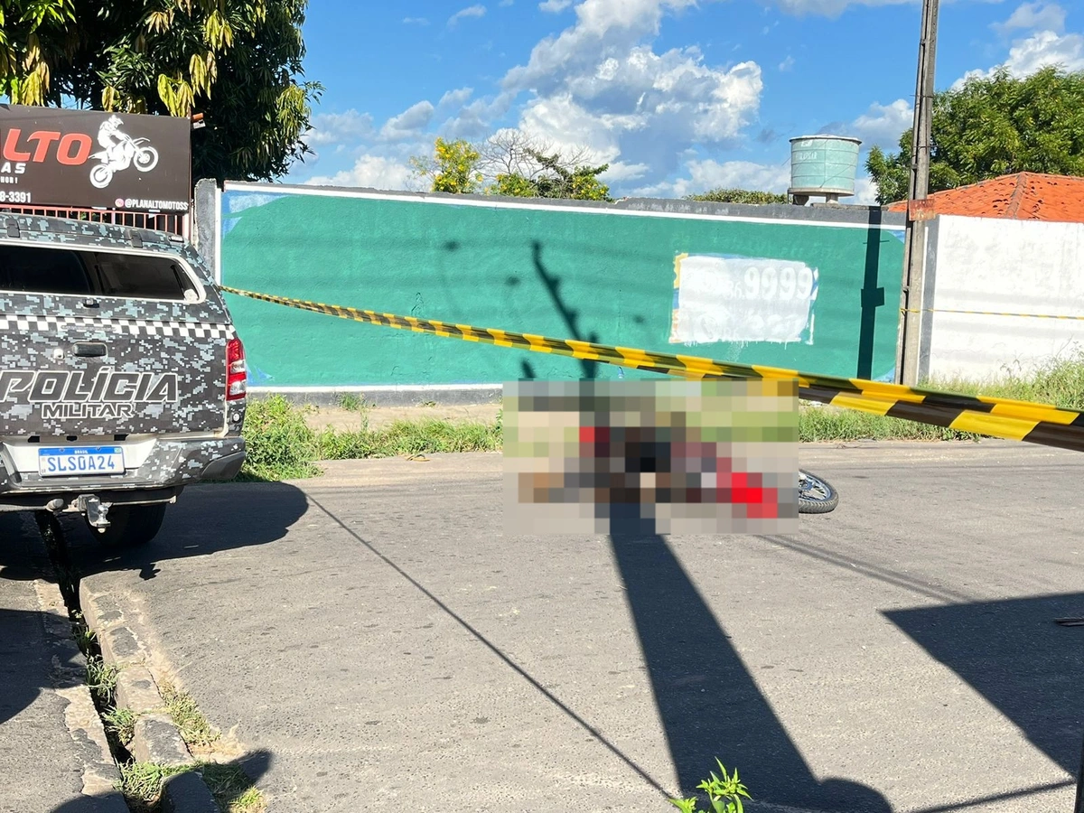 Homem é executado enquanto conduzia motocicleta na zona Leste de Teresina