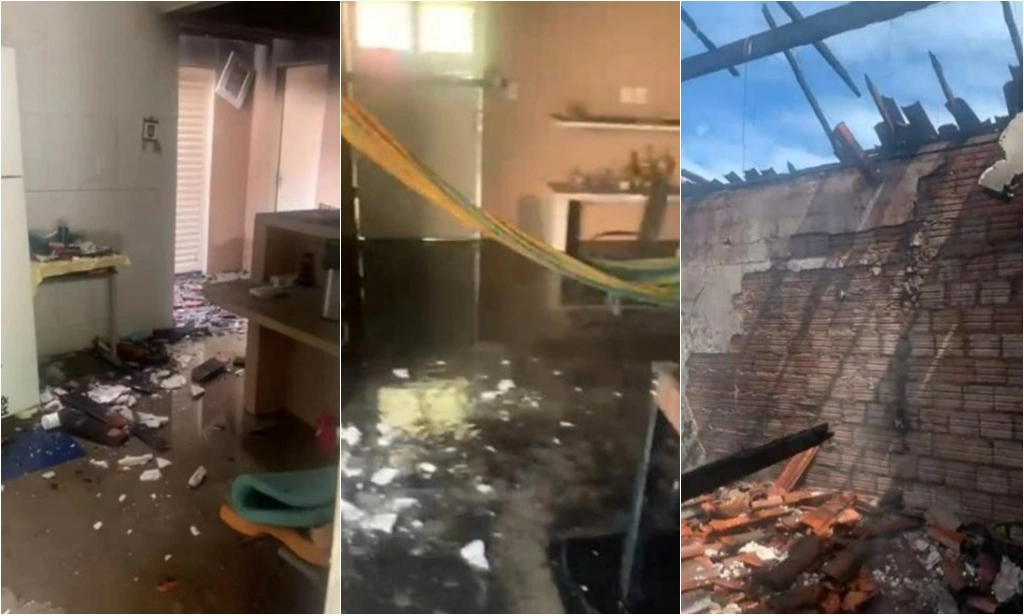 Homem incendeia casa onde morou com ex-esposa