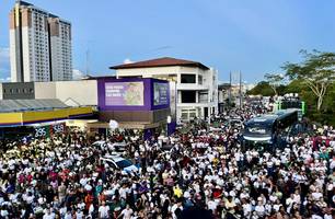 Marcha para Jesus reúne fiéis em Teresina nesta quinta (Foto: Conecta Piauí)