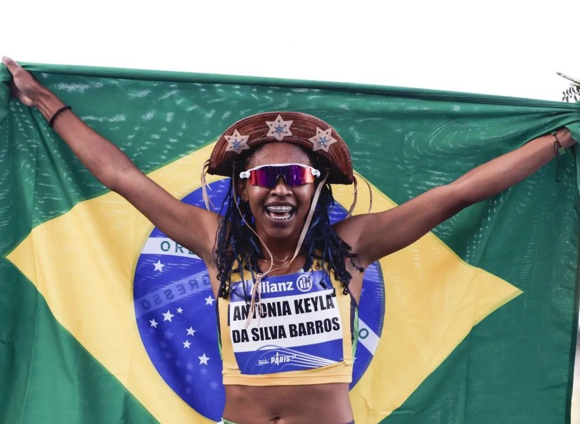 Piauiense Keyla Barros é vice-campeã no Mundial de Atletismo Paralímpico