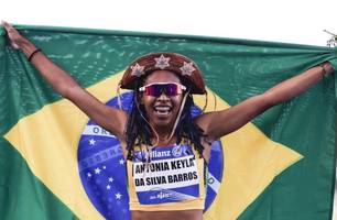 Piauiense Keyla Barros é vice-campeã no Mundial de Atletismo Paralímpico (Foto: Reprodução/Redes Sociais)