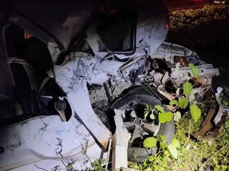 Policial Militar sofre grave acidente ao tentar desviar de animais na BR-236