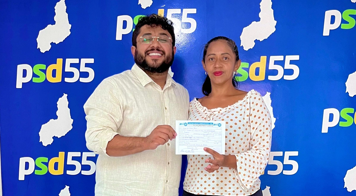 Pré-candidata do Republicanos se filia ao PSD e declara apoio a Fábio Novo