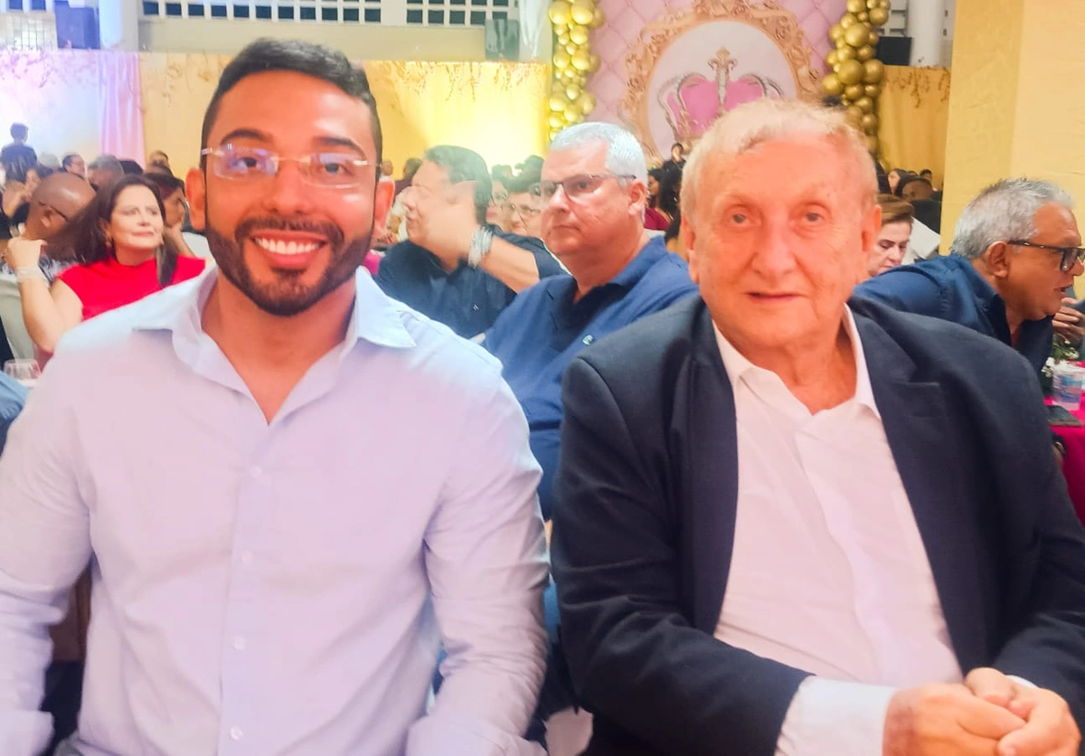 Pré-candidato Francisco Emanuel e prefeito Mão Santa