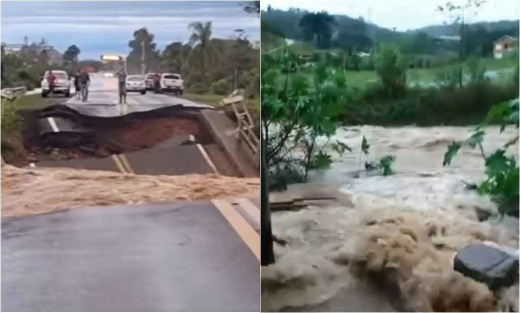 Rio Grande do Sul é atingido por fortes chuvas