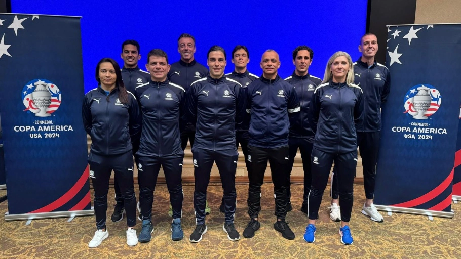 Árbitros se preparam para a Copa América