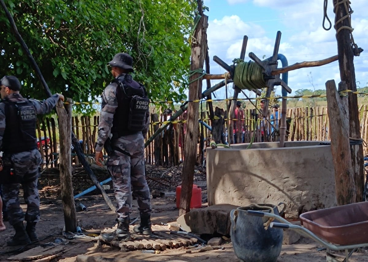 Dois homens morrem asfixiados durante limpeza de poço na zona rural de Água Branca