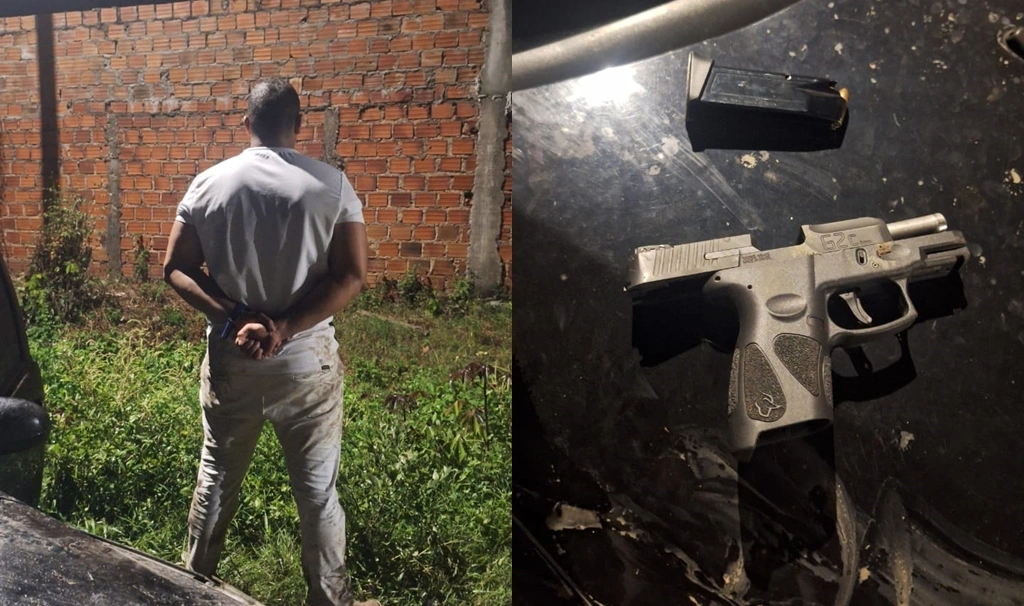 Homem é preso após tentar matar ex-companheira a tiros em Teresina