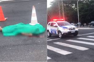 Homem morre atropelado por veículo na avenida Marechal, zona Leste de Teresina (Foto: Reprodução)