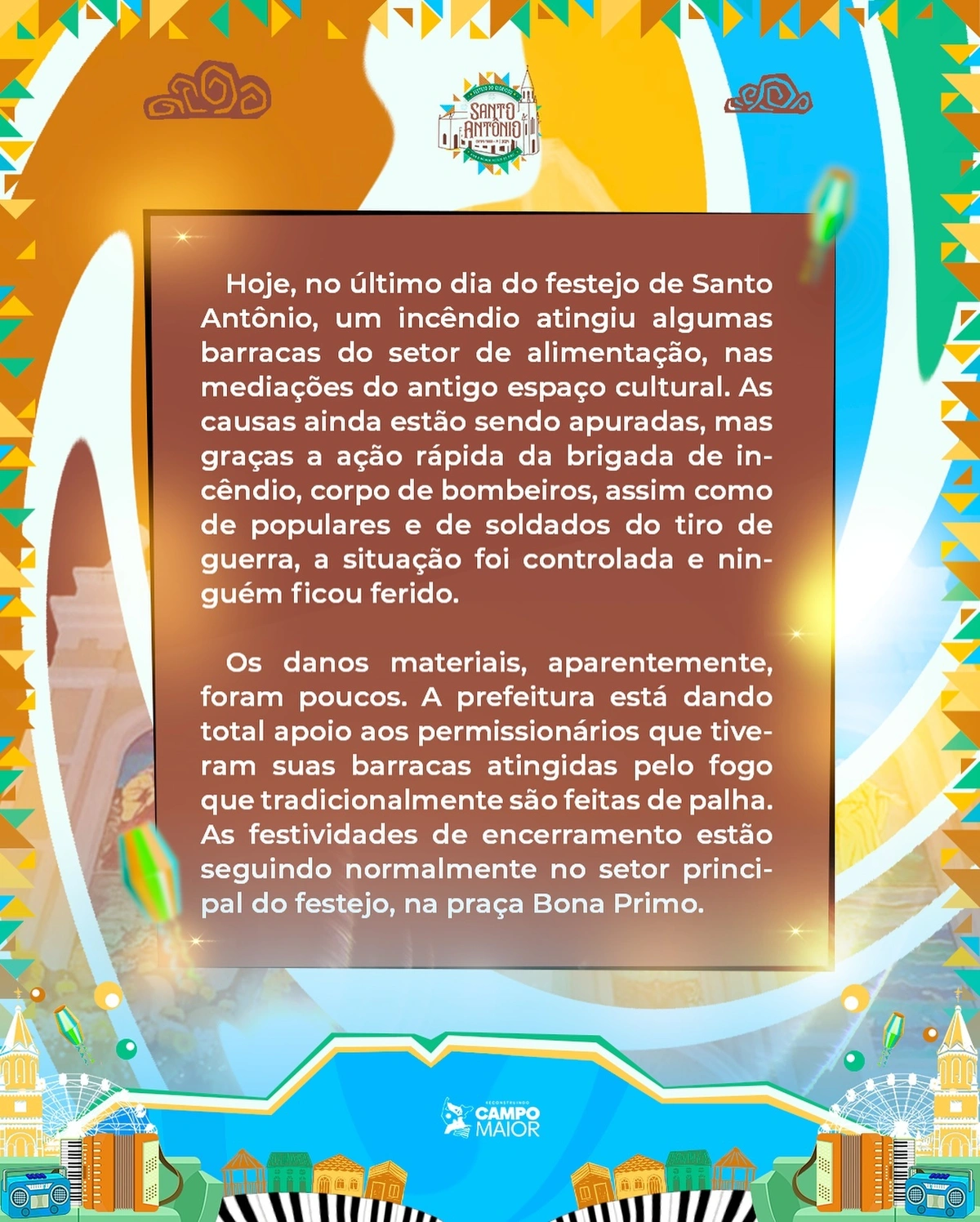 Nota da Prefeitura de Campo Maior