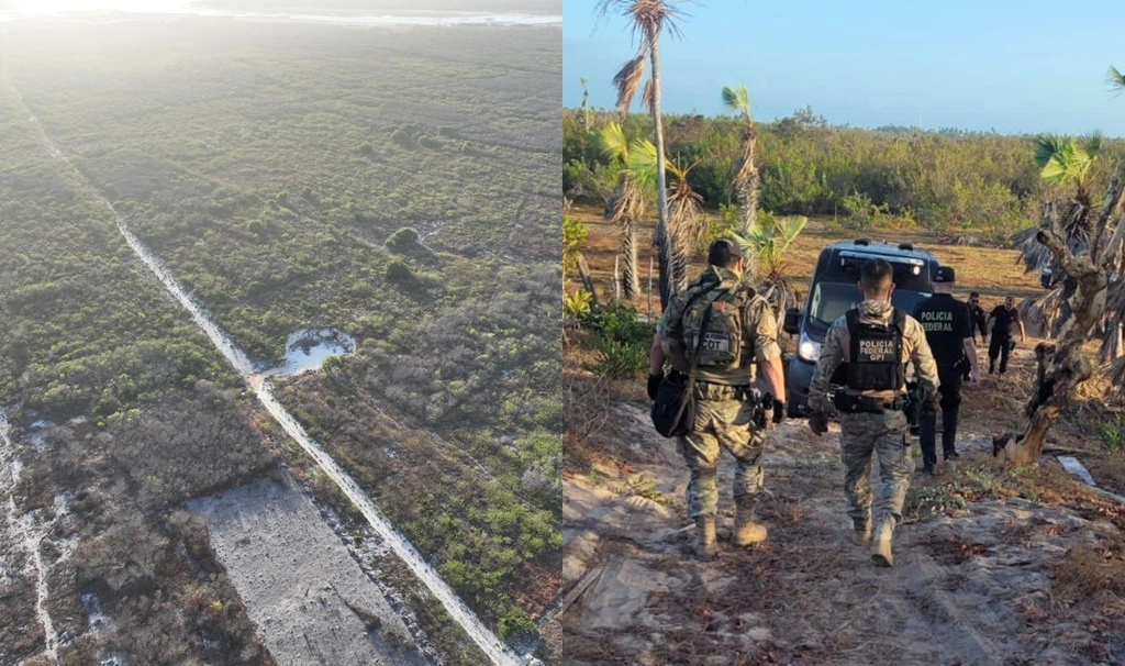 Polícia Federal deflagra operação contra grilagem de terras no litoral do Piauí