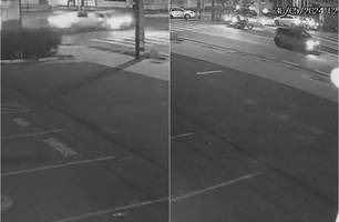 Vídeo flagra bandidos fugindo e causando acidente que matou músico (Foto: Reprodução)