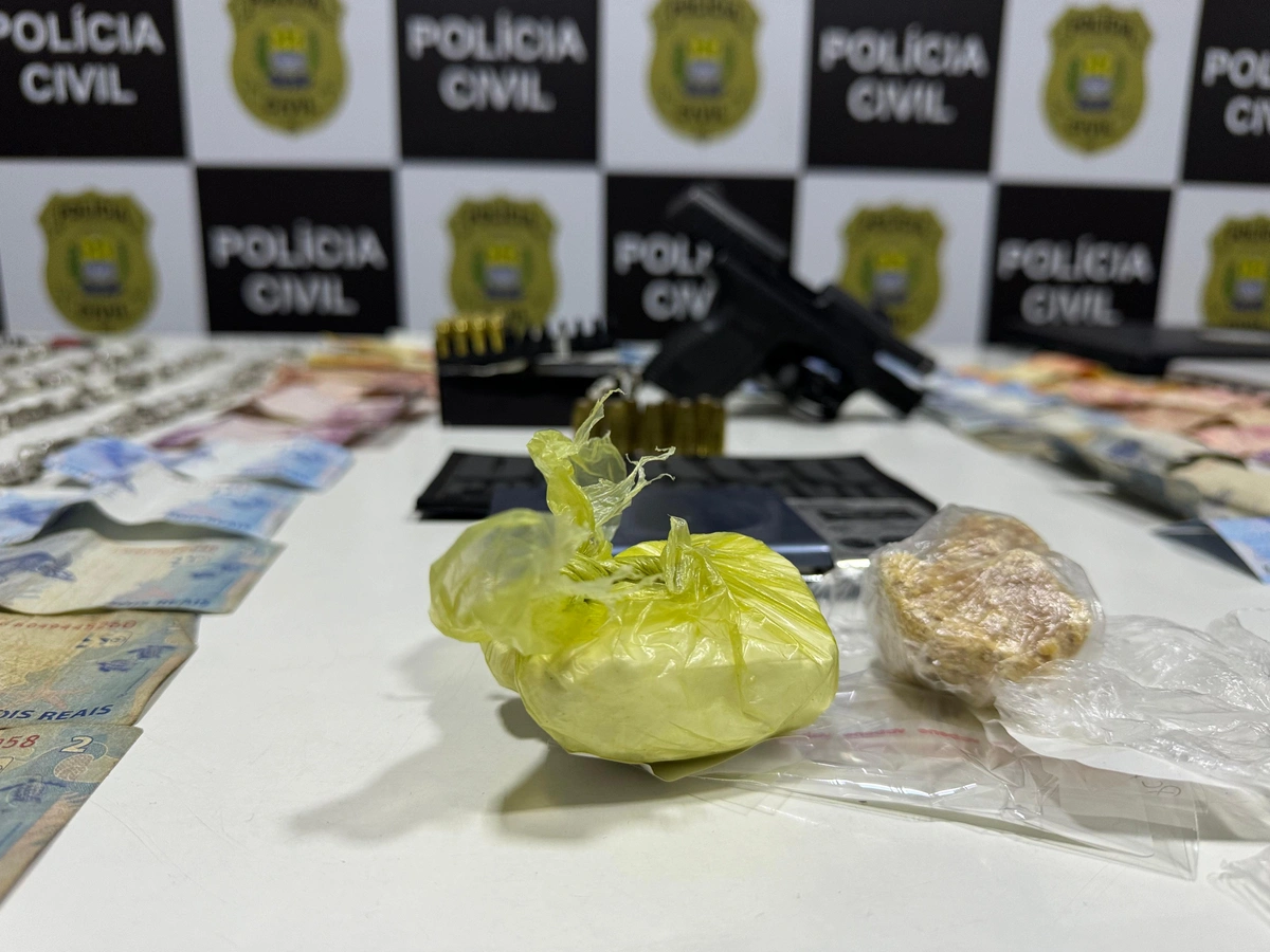 Apreensões realizadas na operação Draco 138