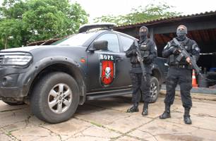Condenado por homicídio em Teresina é preso pelo BOPE na cidade de Demerval Lobão (Foto: Reprodução)