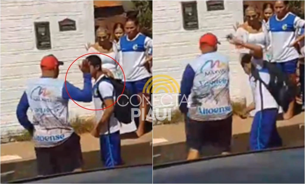 Estudante de 14 anos é agredido por vigilante em frente à escola em Altos