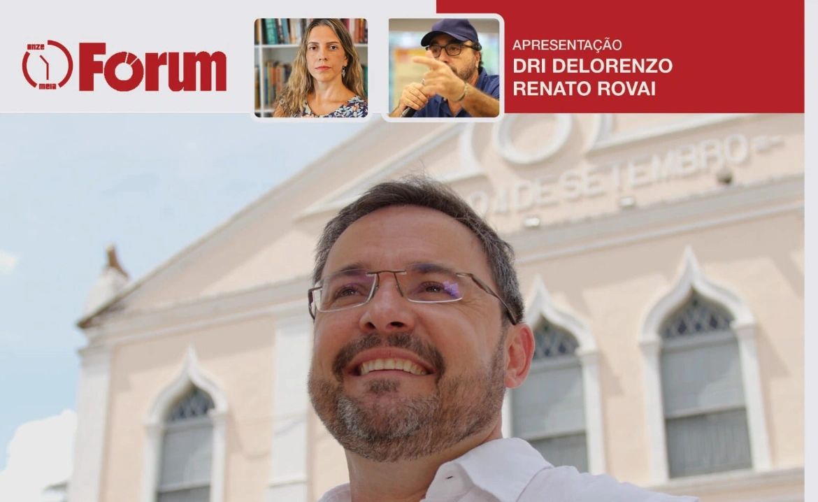 Fábio Novo comenta propostas para Teresina em entrevista à TV Fórum