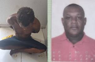 Fabrício Feitosa, o 'Chupa Cabra', e José Ricardo, proprietário da loja 'Beca Bacana' (Foto: Reprodução)