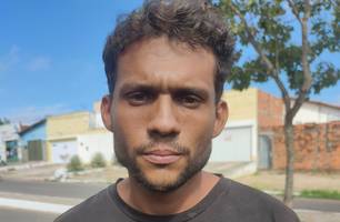 Jovem de Demerval Lobão é preso suspeito de roubo de motocicleta em Caxias-MA (Foto: Reprodução)
