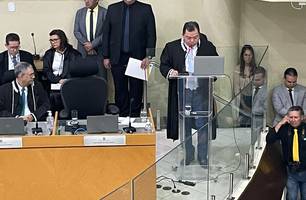 Novo juiz, Daniel de Sousa toma posse no TRE-PI nesta segunda (Foto: Alessandra Fonseca/Conecta Piauí)