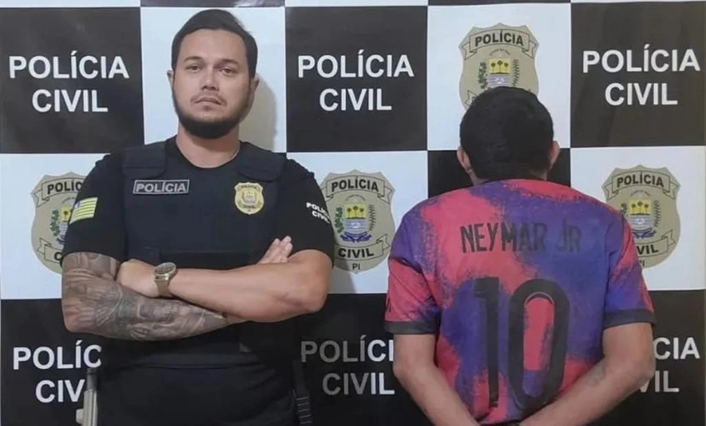 'Pirulito' é preso após praticar delitos contra seu próprio pai no Piauí