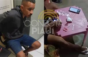 Polícia prende 'Rafael dos Pastéis' foragido que traficava drogas em Nazária (Foto: Reprodução)