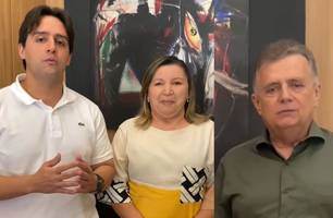 Pré-candidata a prefeita de Ilha Grande, Bernadete, recebe investimentos no município (Foto: Reprodução)