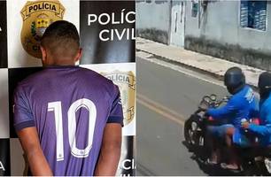 Presos acusado de praticar série de assaltos em Barras (Foto: Reprodução)
