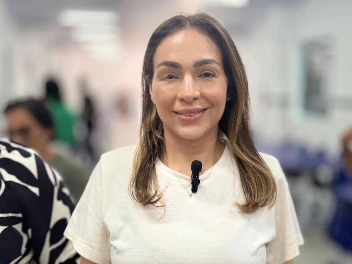 Primeira-dama e coordenadora do Pacto Pelas Crianças do Piauí, Isabel Fonteles