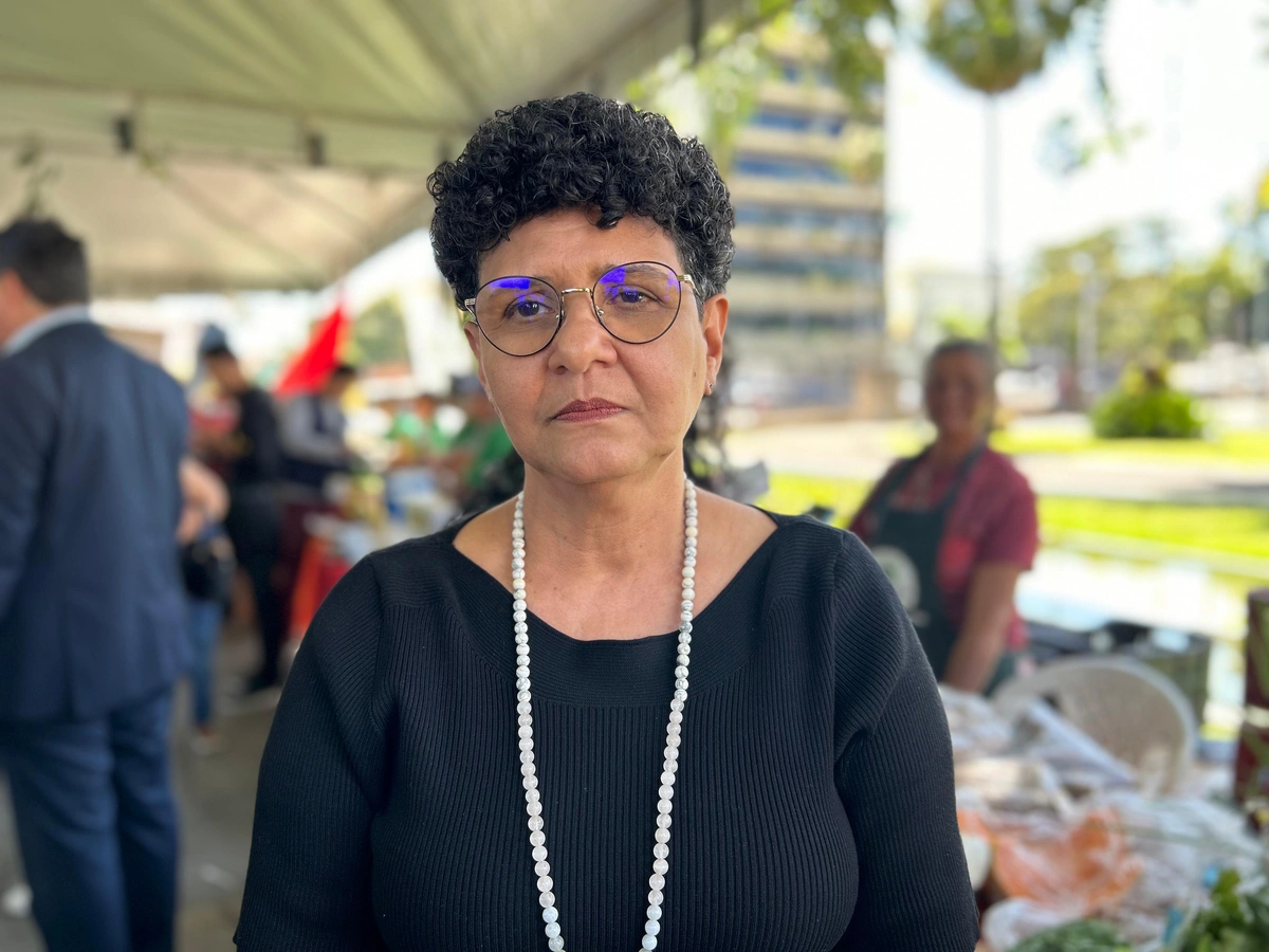 Rejane Tavares, secretária da Secretaria de Estado da Agricultura Familiar