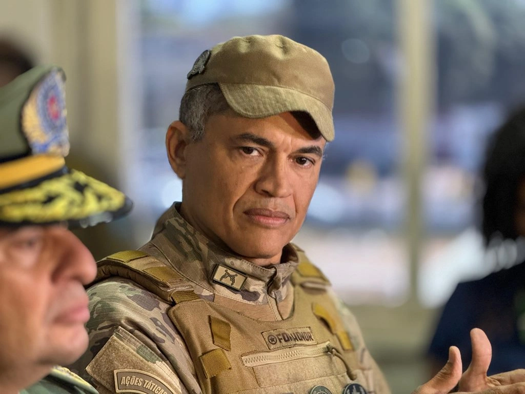Tenente Coronel Alves - Comandante do BEPI