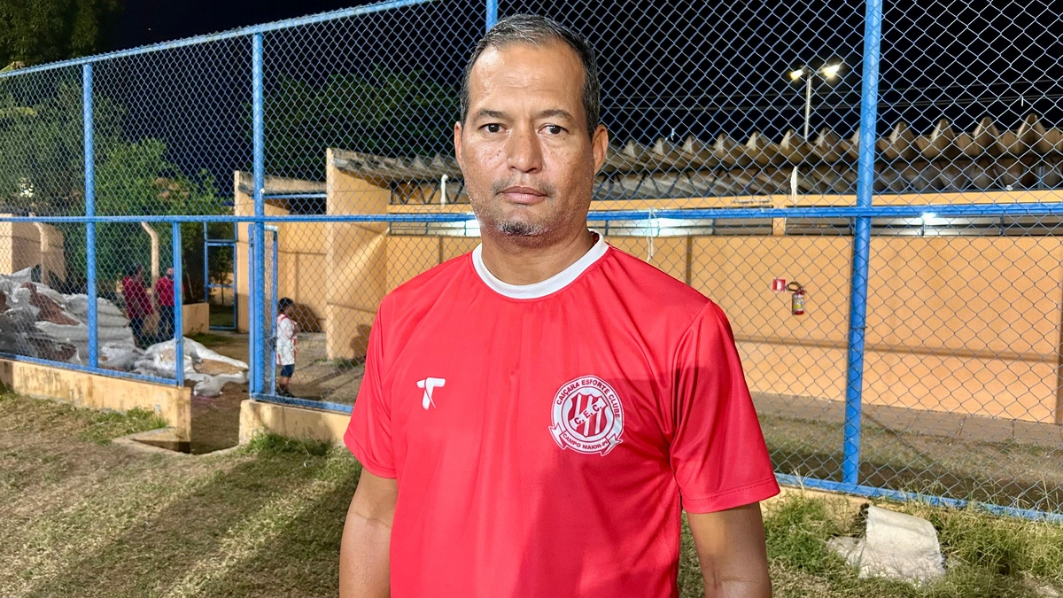 Alexandre Lima, técnico do Caiçara