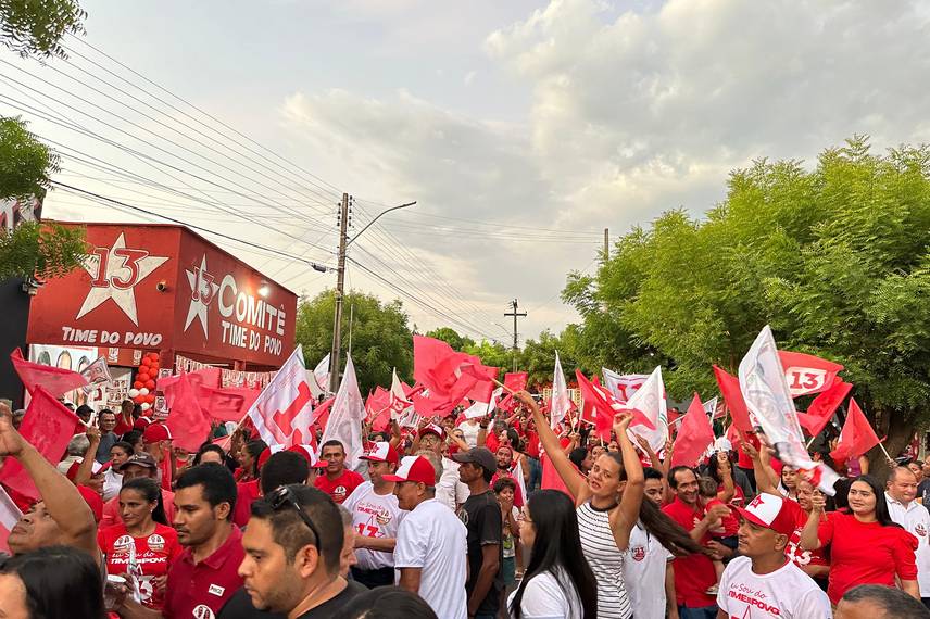 Boa Hora: Rafael Fonteles inaugura comitê do candidato a prefeito Dominguinhos Boa Hora: Rafael Fonteles inaugura comitê do candidato a prefeito Dominguinhos